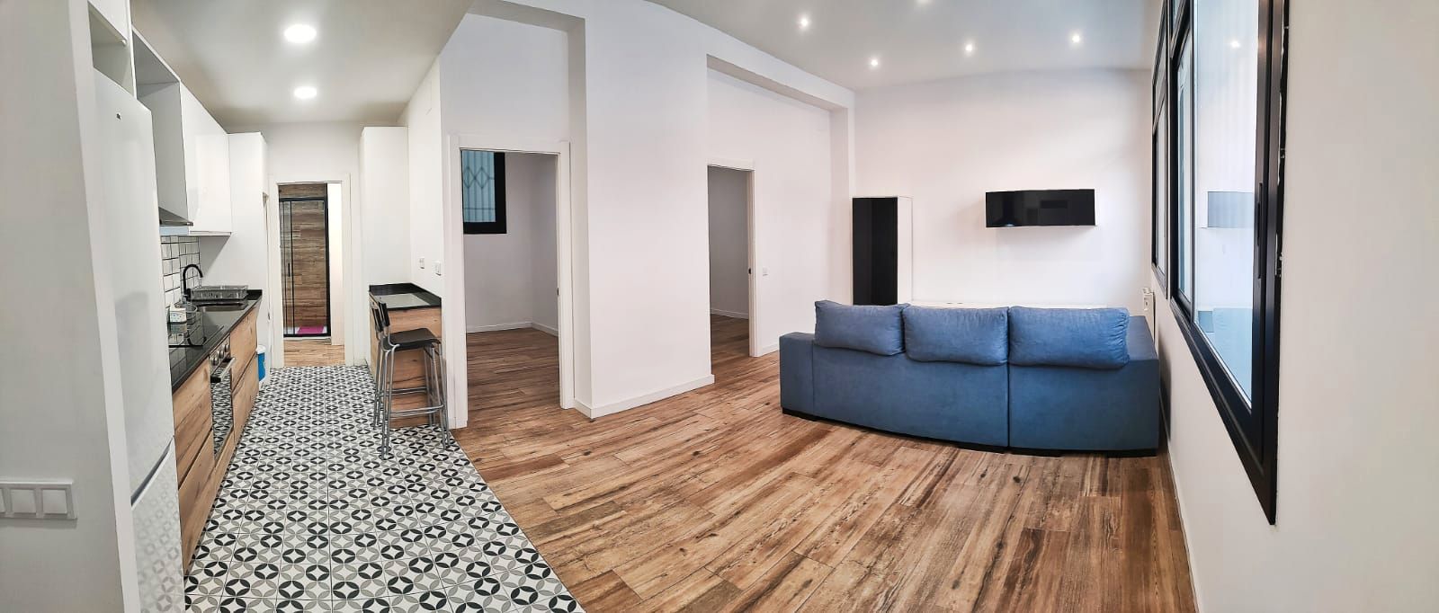 Living room of Loft to rent in  Barcelona Capital  with Furnished