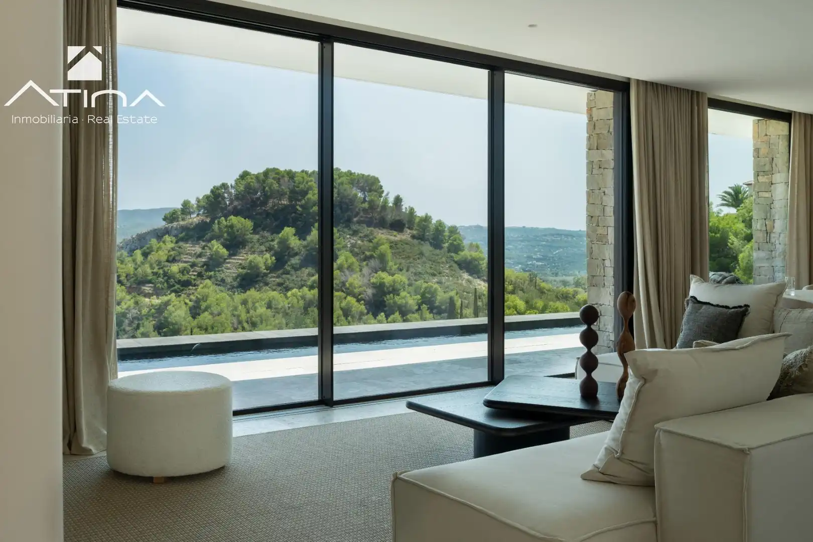 Living room of Houses for sale in Jávea / Xàbia  with Air Conditioner, Heating and Private garden