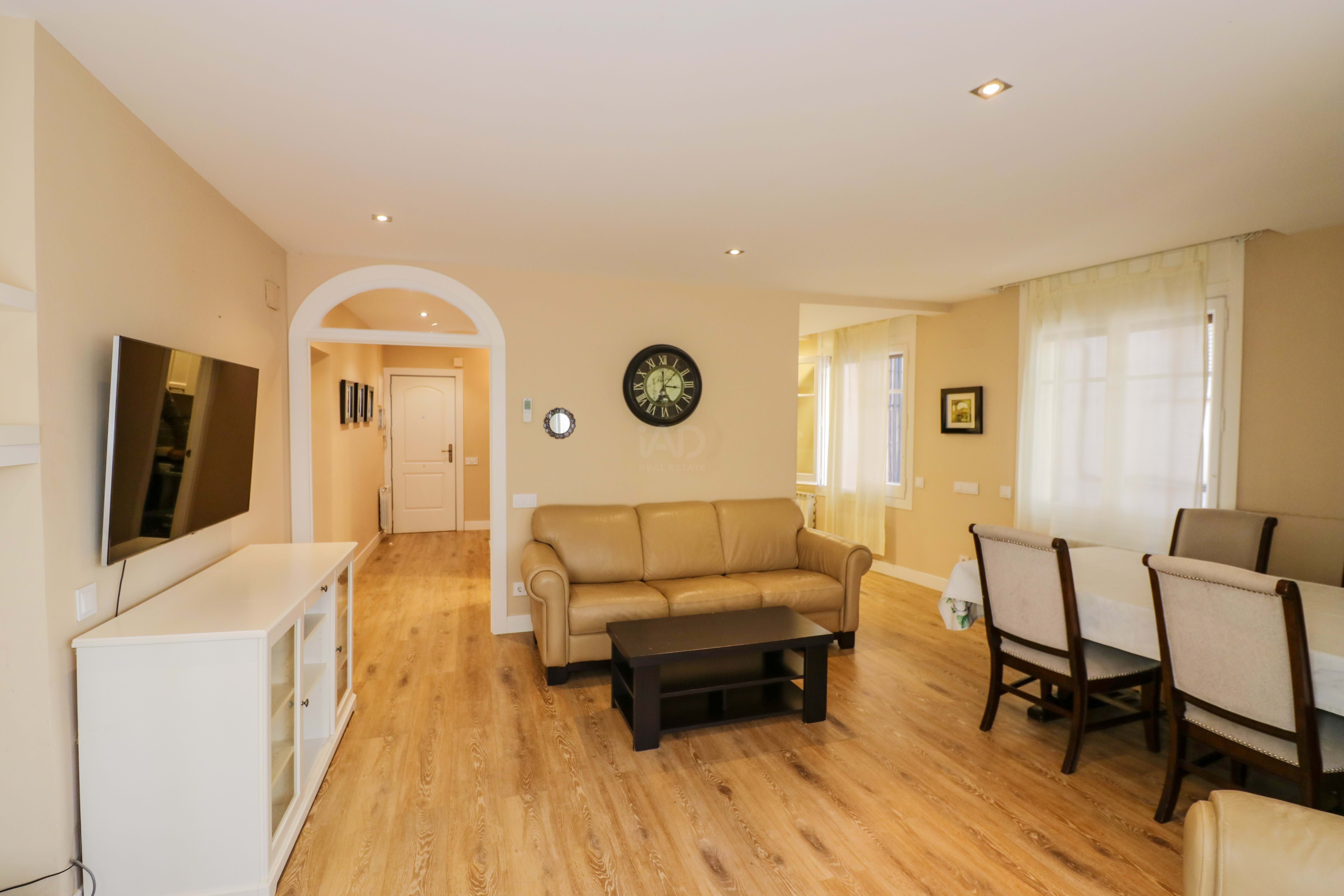 Living room of Flat for sale in Sant Andreu de Llavaneres  with Air Conditioner, Heating and Terrace