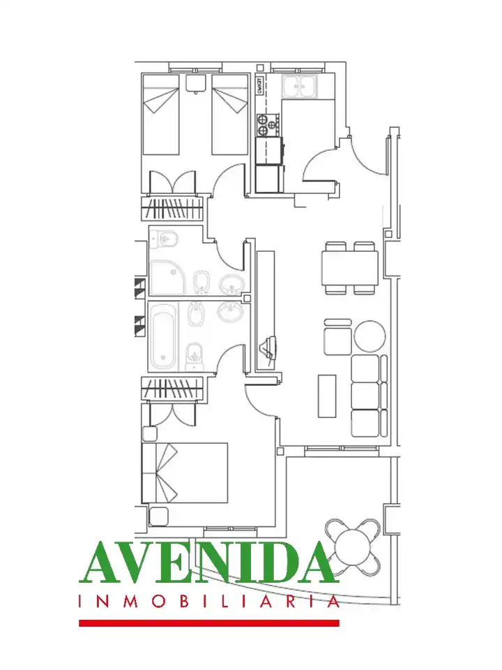 Apartament amb piscina en venda a Amplaries 23, imagen 42