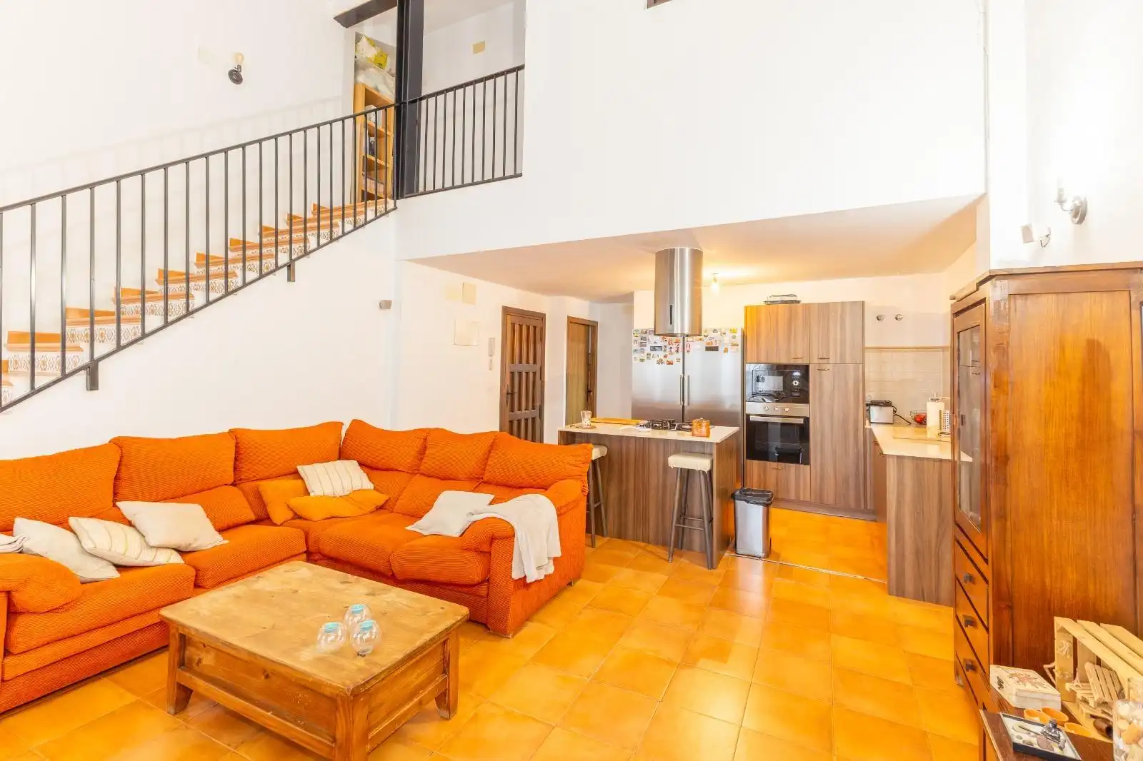Sala de estar de Finca rústica en venta en Mislata con Aire acondicionado
