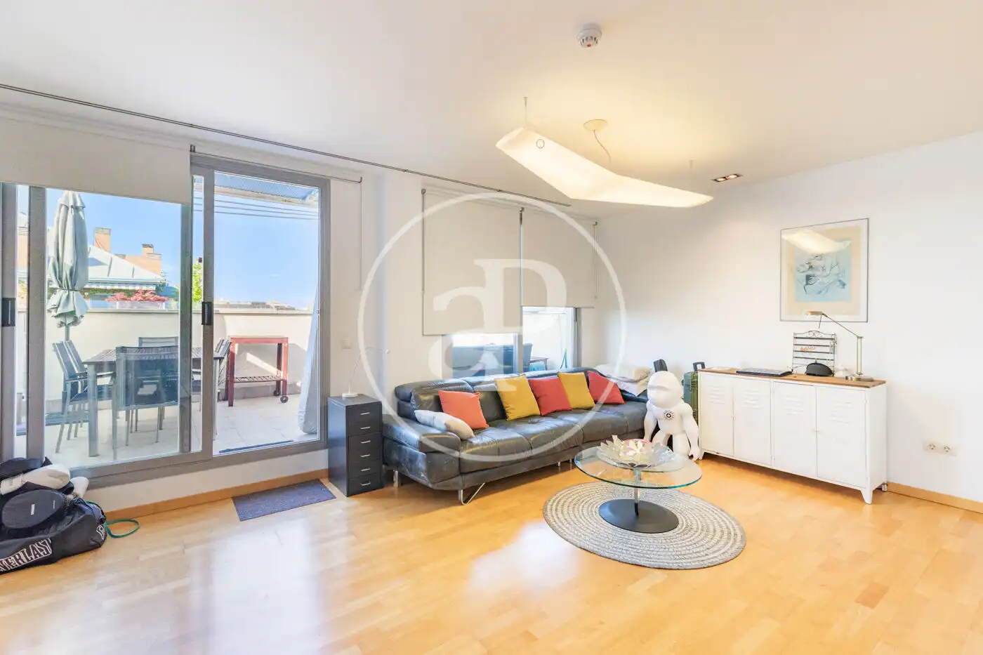 Living room of Attic for sale in San Sebastián de los Reyes  with Air Conditioner, Heating and Terrace