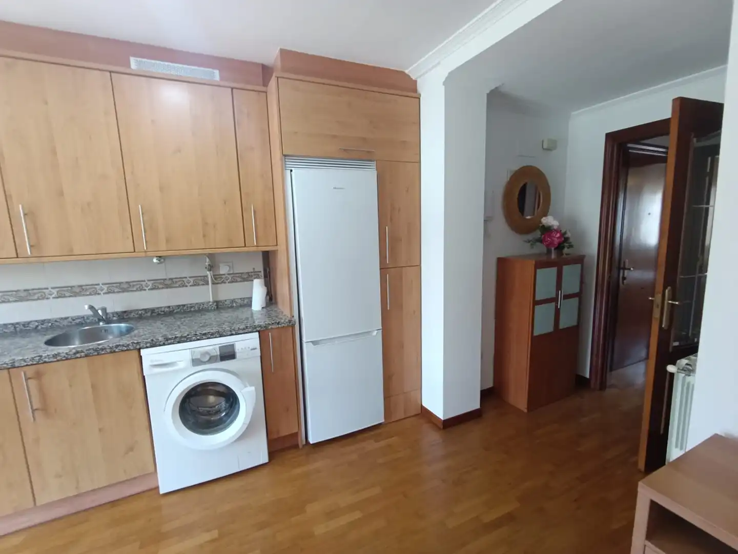 Kitchen of Apartments for rent in Gijón   with Heating, Storage room and Furnished