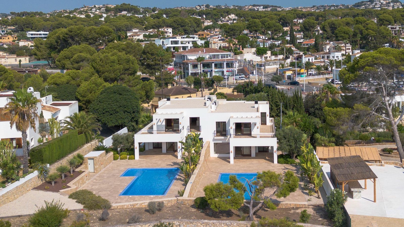 Exterior view of House or chalet for sale in Moraira