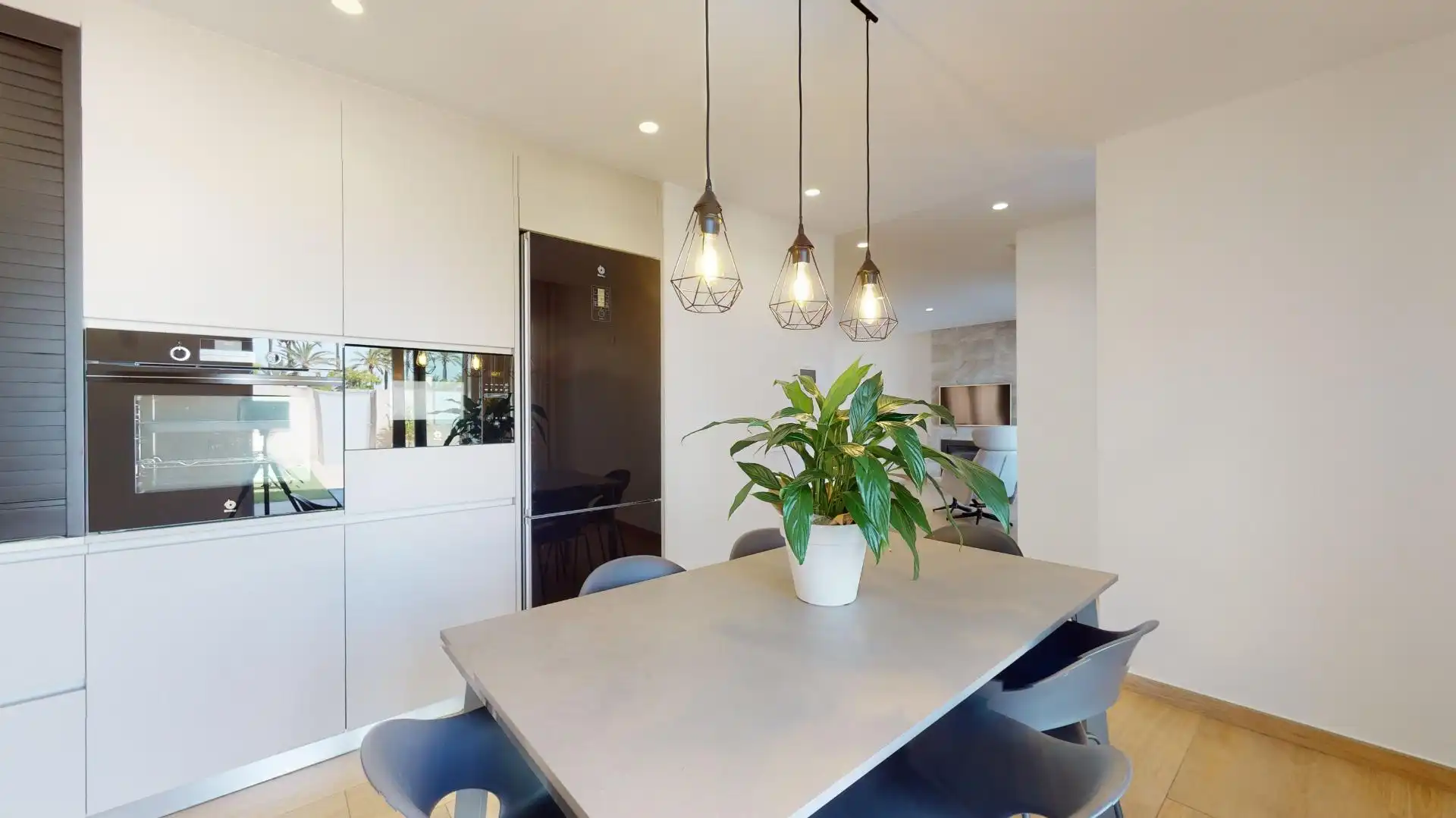 Esszimmer von Haus oder Chalet zum Verkauf in San Pedro del Pinatar mit Klimaanlage, Heizung und Privatgarten