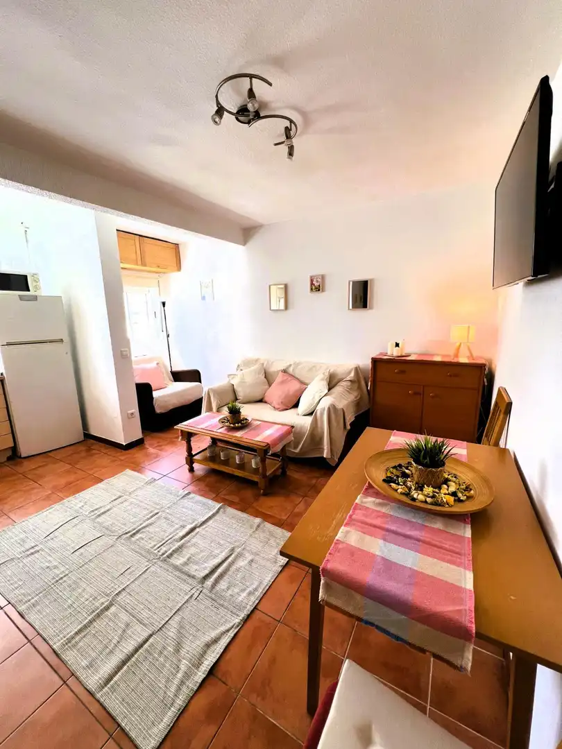 Living room of Study for rent in Torremolinos  with Air Conditioner, Terrace and Furnished