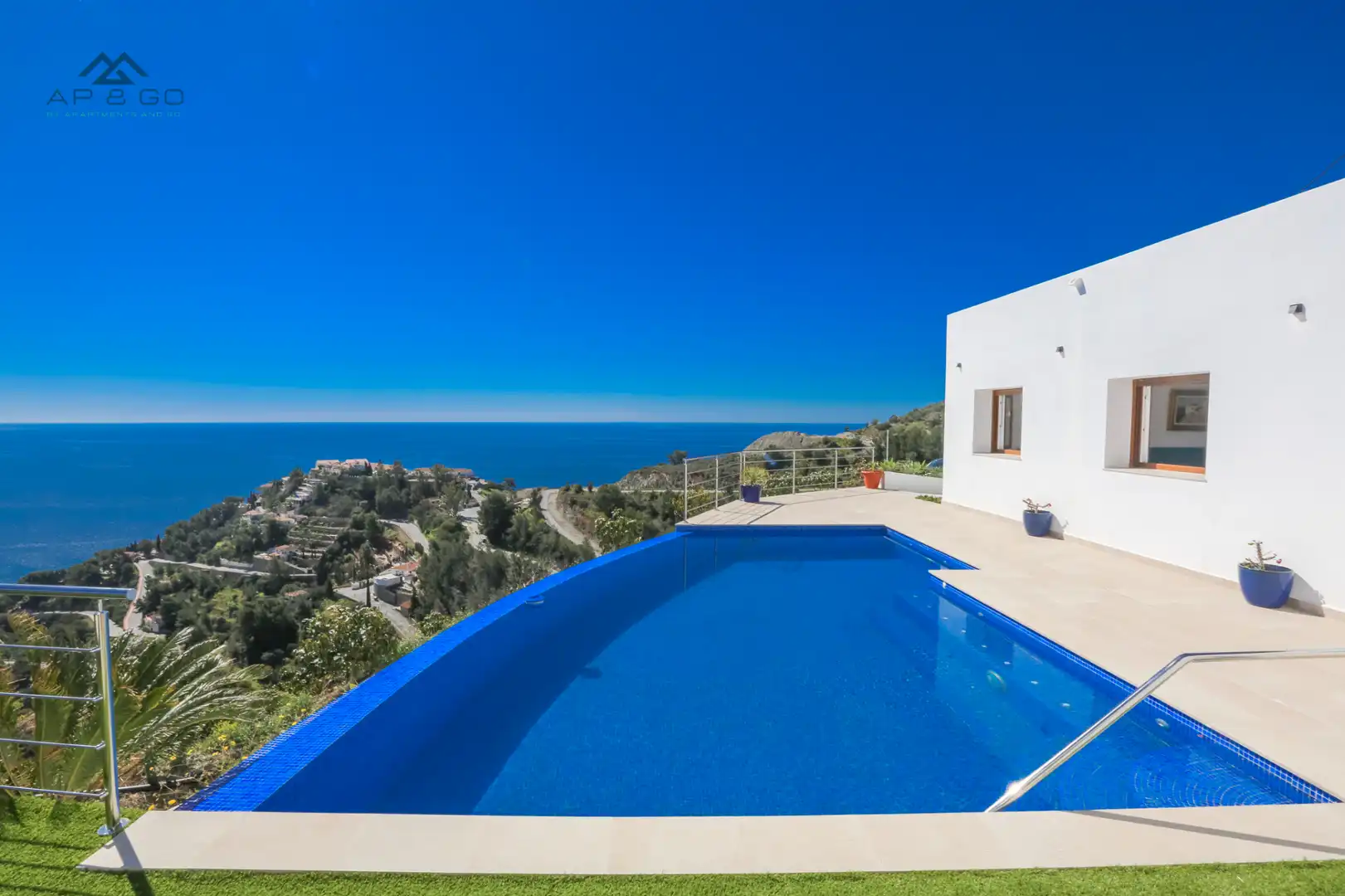 Piscina de Casa o xalet de lloguer en Almuñécar amb Aire condicionat, Jardí privat i Terrassa
