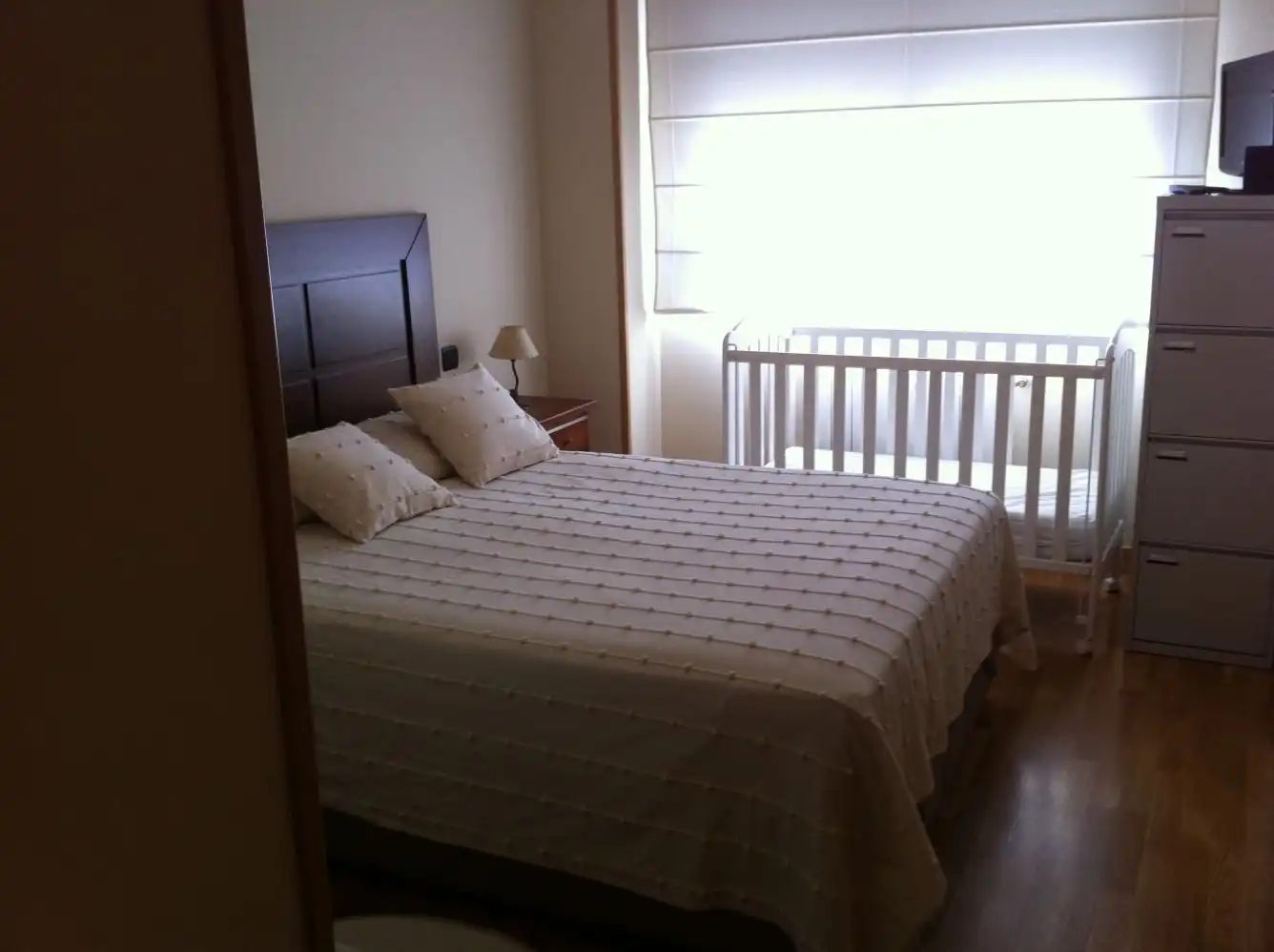 Bedroom of Flat for sale in Madrid  with Air Conditioner, Heating and Private garden