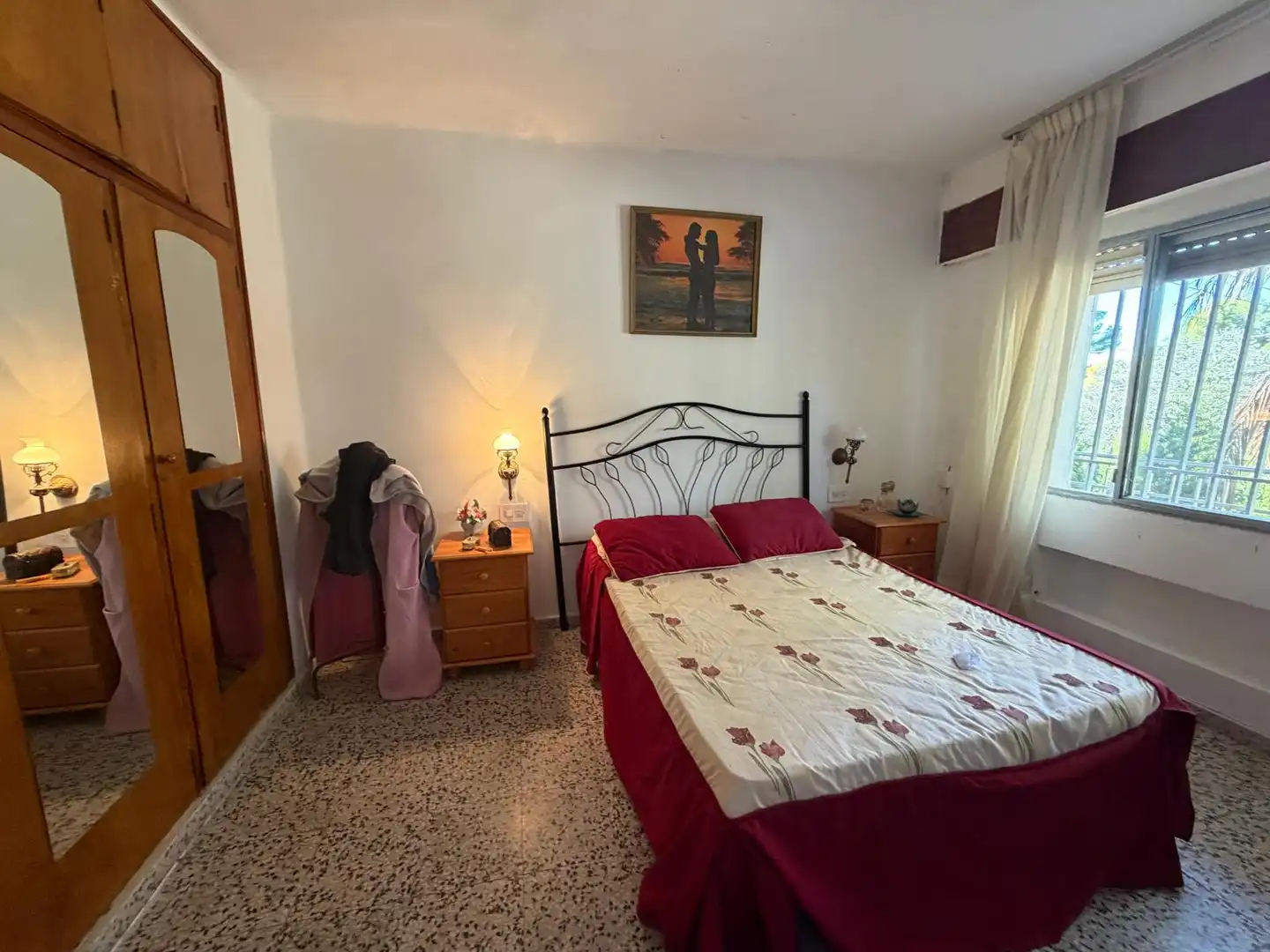 Schlafzimmer von Einfamilien-Reihenhaus zum Verkauf in Olocau mit Privatgarten, Terrasse und Schwimmbad