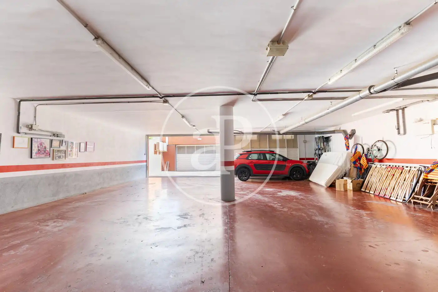 Parking of Houses for sale in Sant Cugat del Vallès  with Air Conditioner, Heating and Private garden