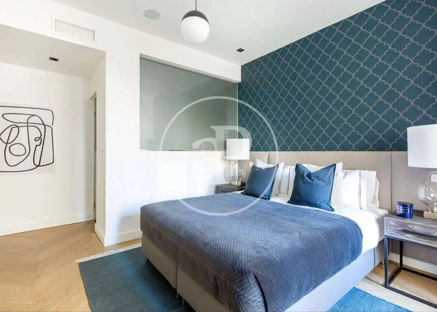 Schlafzimmer von Wohnung zum Verkauf in Madrid mit Klimaanlage, Heizung und Abstellraum