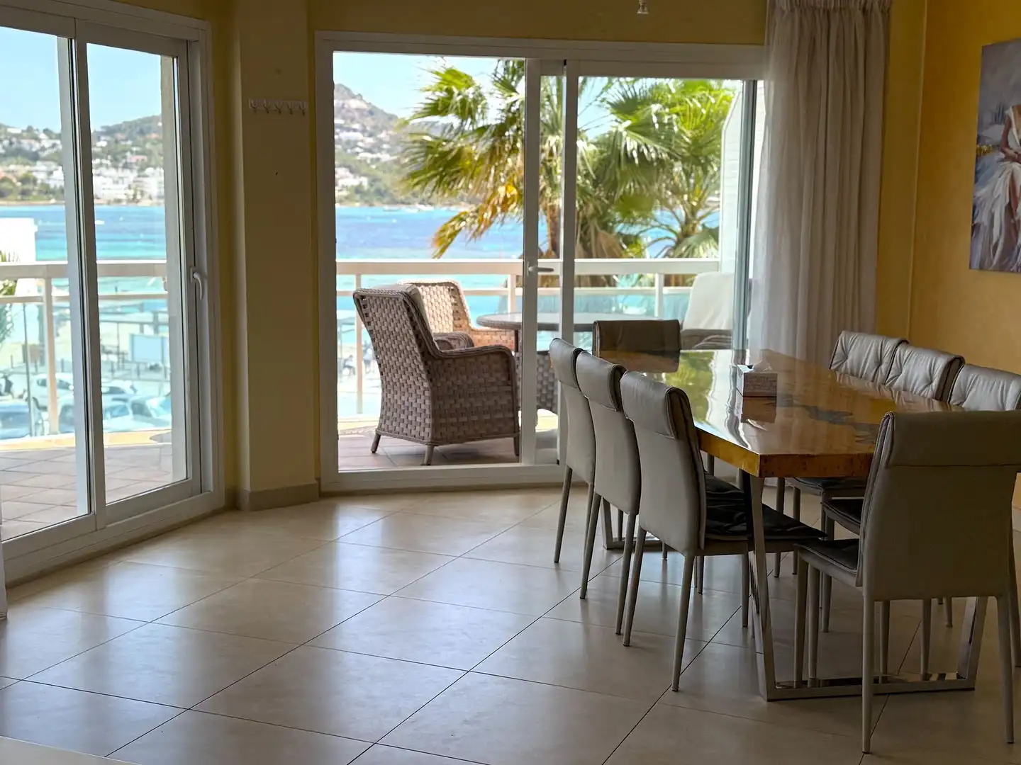 Menjador de Apartament en venda en Eivissa amb Aire condicionat, Calefacció i Jardí privat