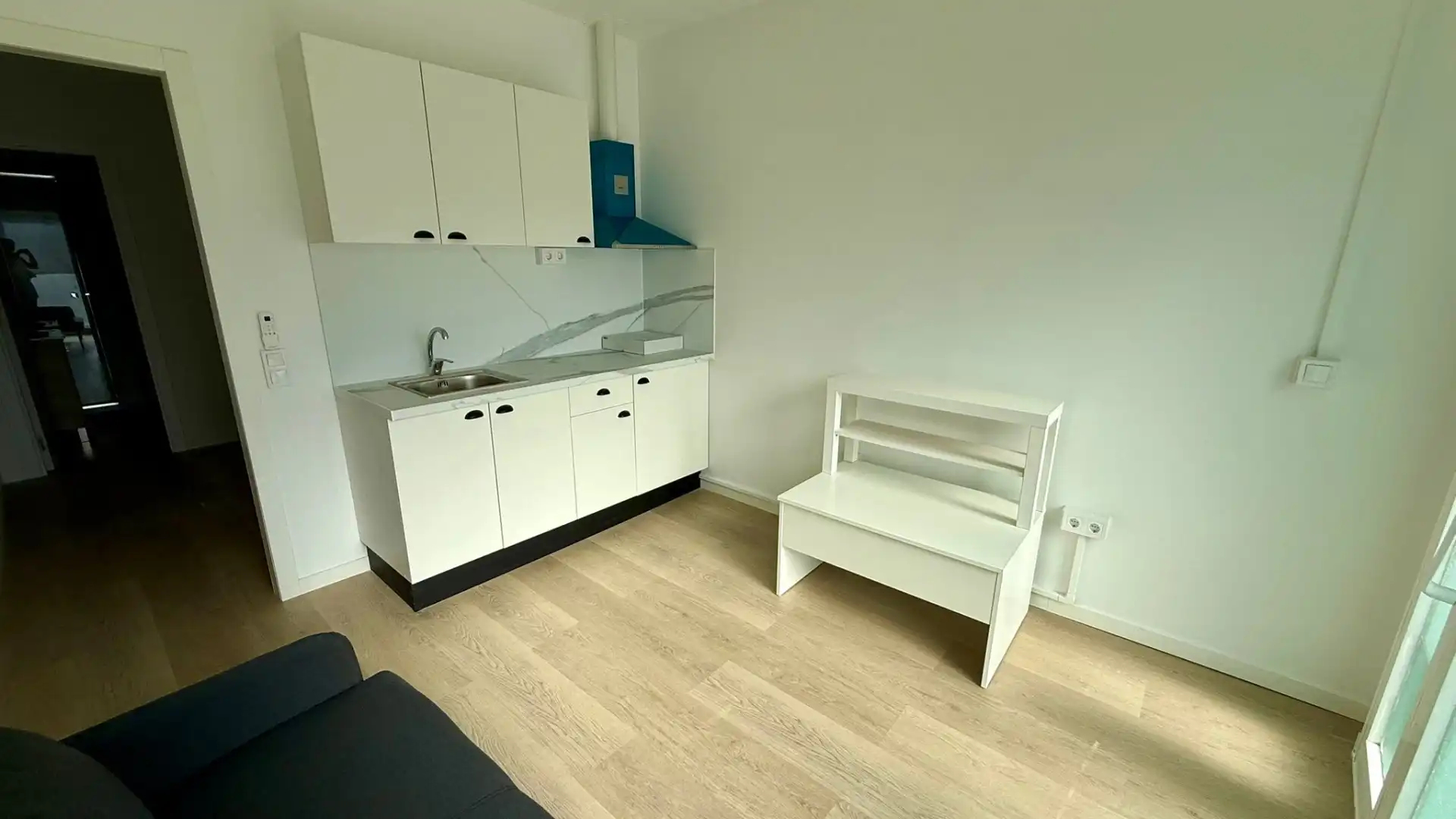 Cocina de Estudio en venta en Mollet del Vallès con Parquet, Amueblado y Horno