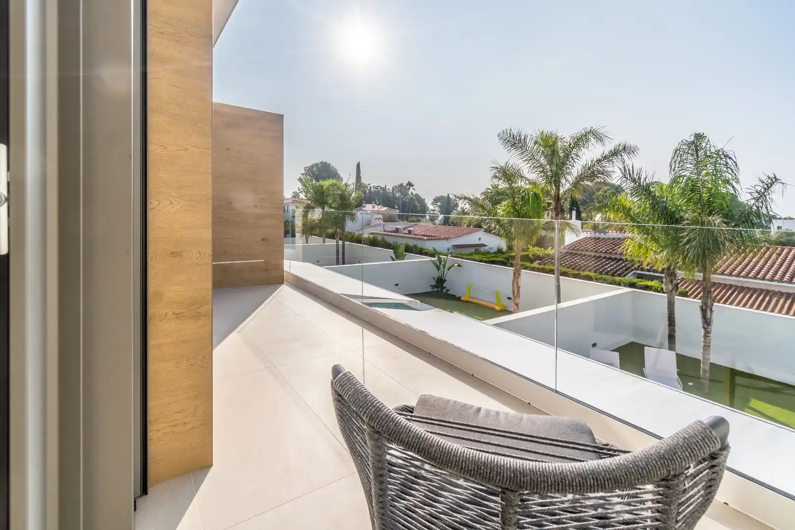 Terraza de Casa adosada de alquiler en Cambrils con Aire acondicionado, Calefacción y Jardín privado