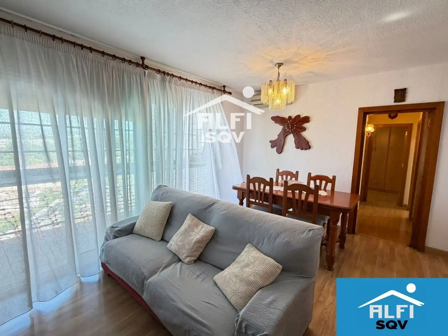 Sala de estar de Piso en venta en Sant Quirze del Vallès con Aire acondicionado y Terraza