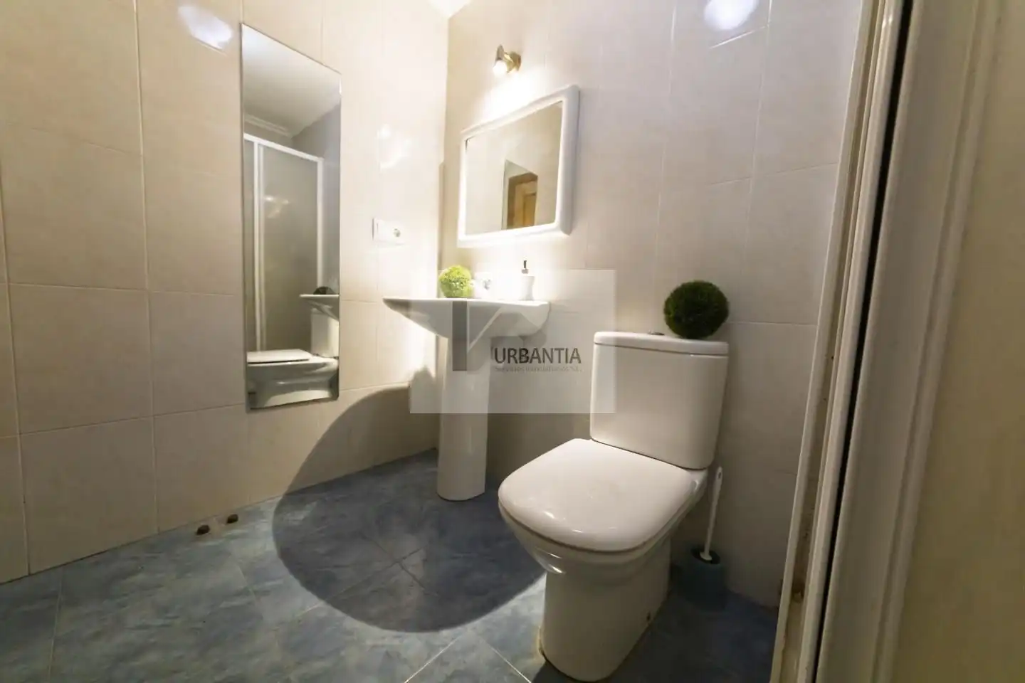 Baño de Planta baja en venta en Larraga con Calefacción, Parquet y Terraza