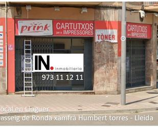 Exterior view of Premises to rent in  Lleida Capital