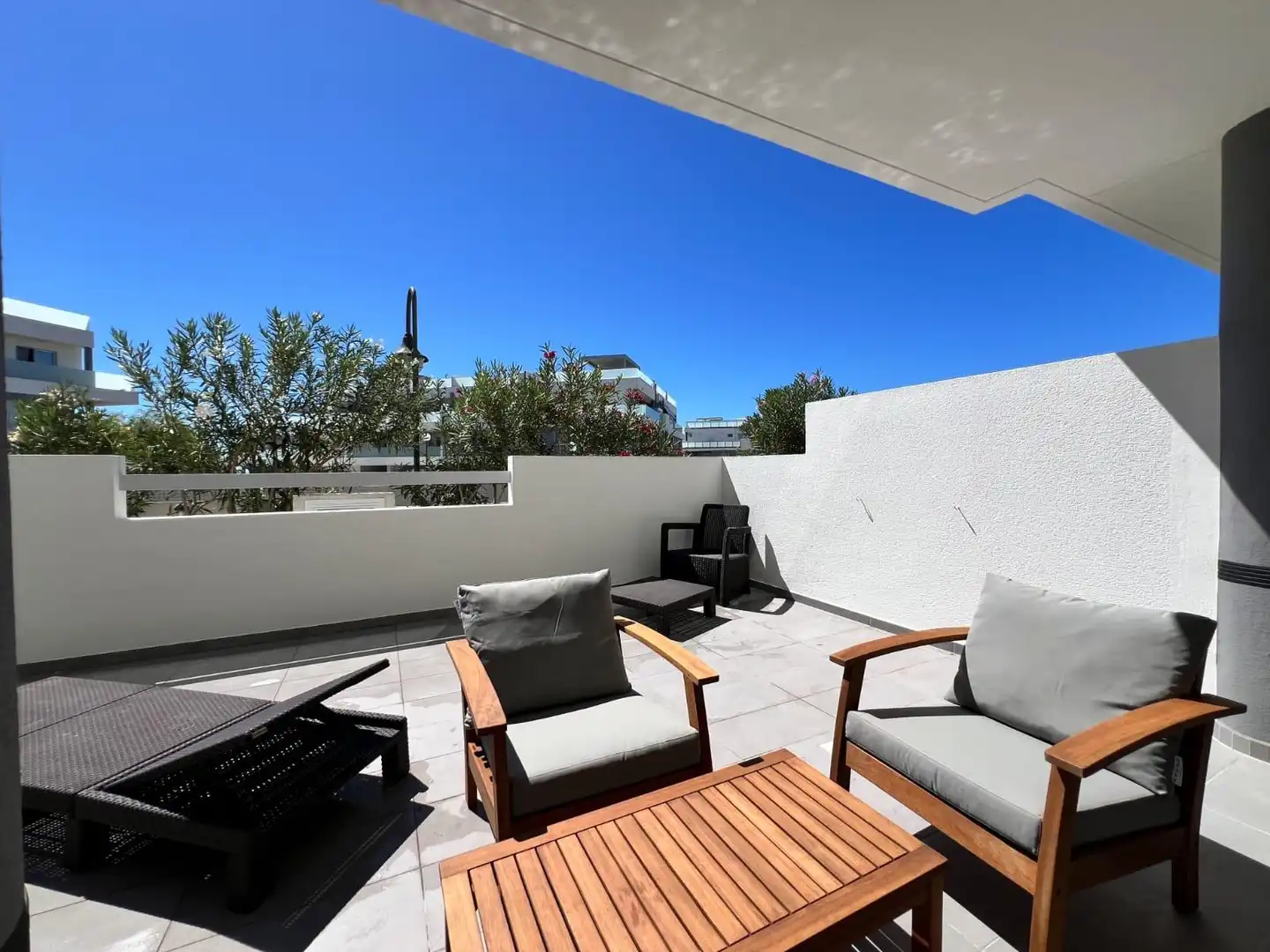 Terrasse von Wohnungen zum Verkauf in Granadilla de Abona mit Terrasse, Abstellraum und Möbliert
