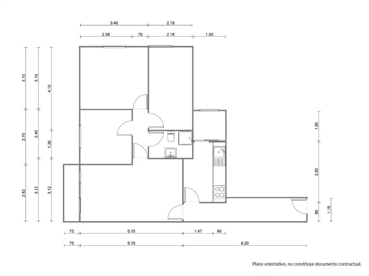 Flat for sale in Córdoba  with Air Conditioner, Heating and Terrace
