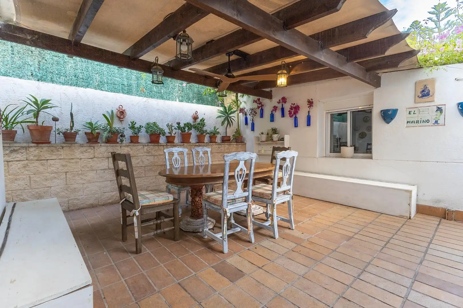 Terrassa de Casa o xalet en venda en El Campello amb Aire condicionat, Calefacció i Jardí privat