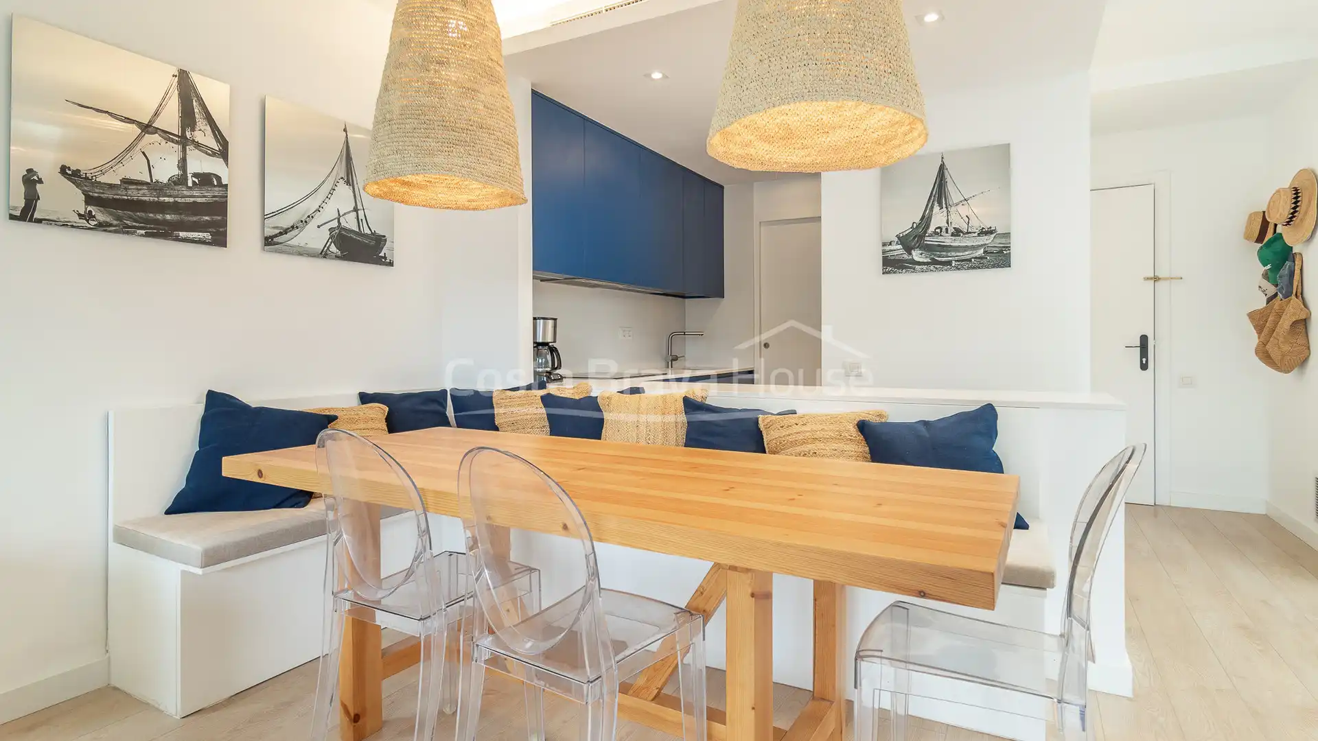 Dining room of Apartments for sale in Palafrugell  with Air Conditioner, Heating and Parquet flooring