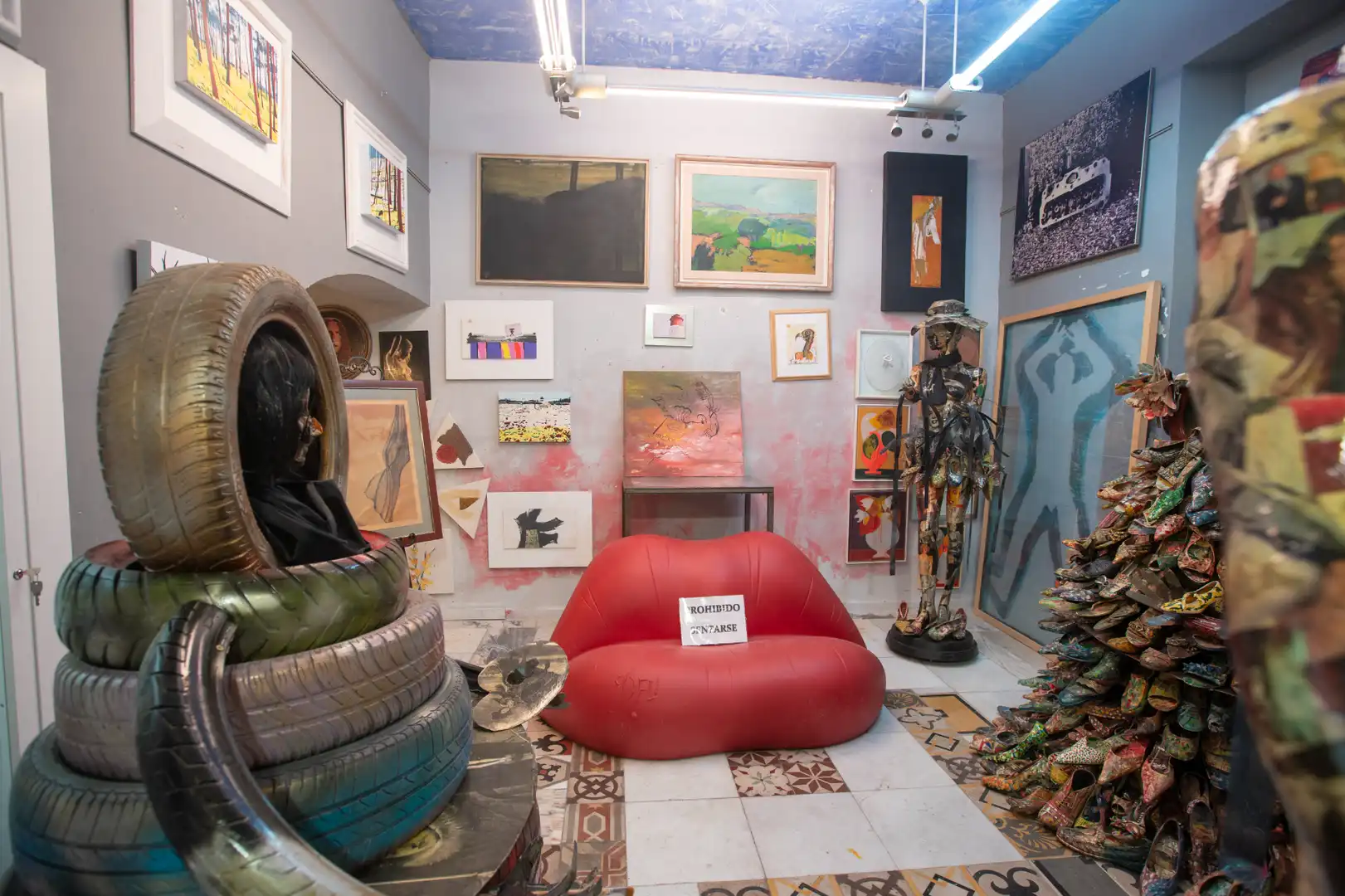 Wohnzimmer von Gebäude zum Verkauf in Cieza