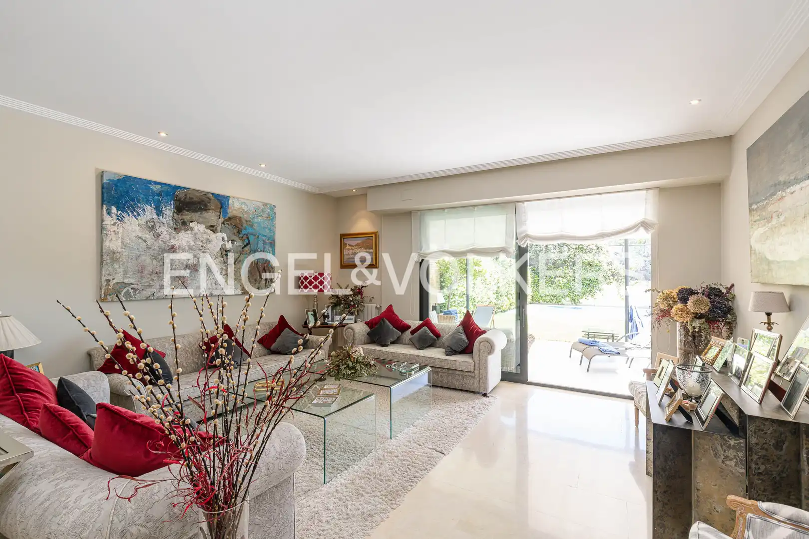 Sala de estar de Casa o chalet en venta en Madrid con Aire acondicionado, Calefacción y Jardín privado