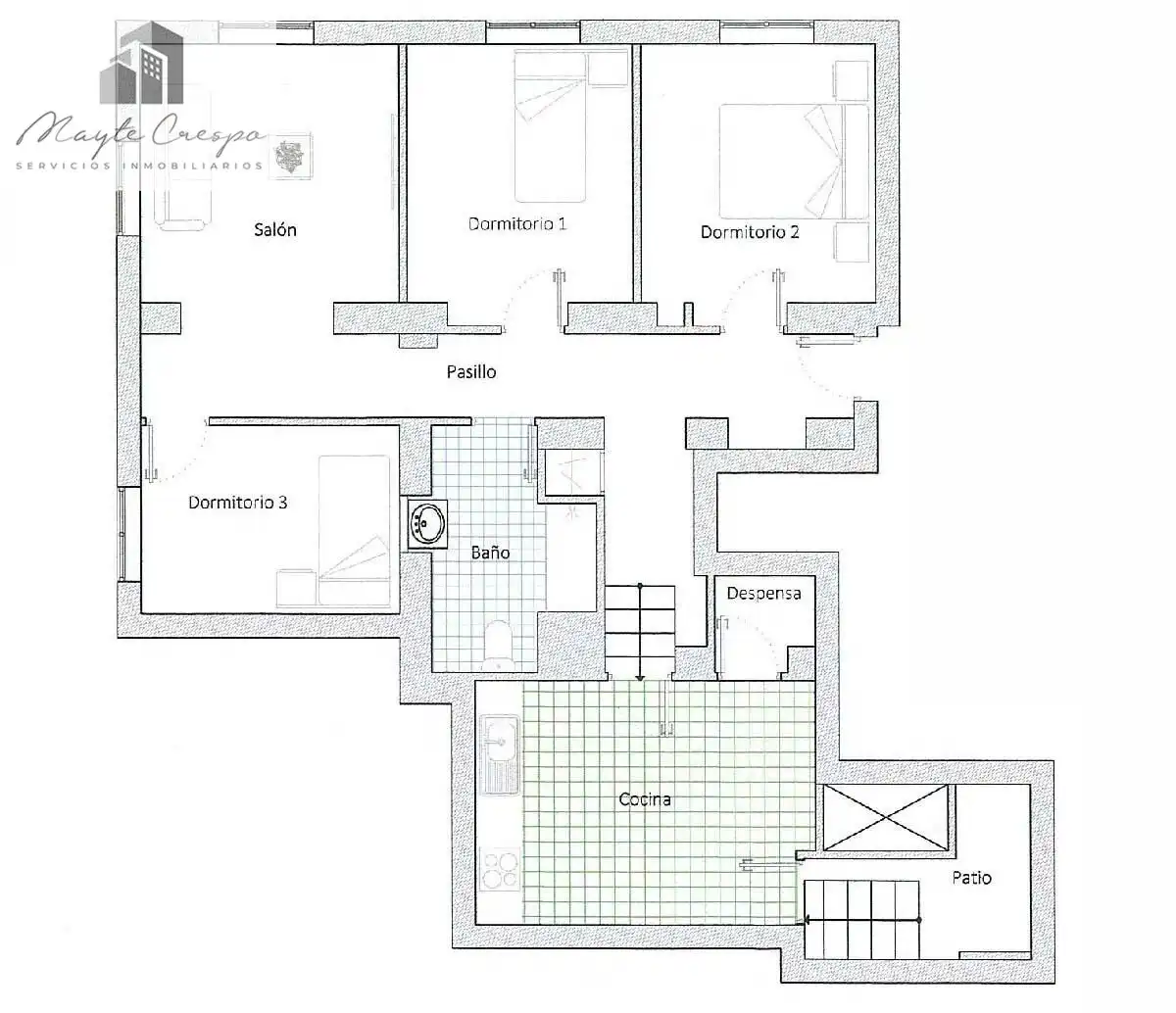 Piso con ascensor en venta en Calle Águila, imagen 4