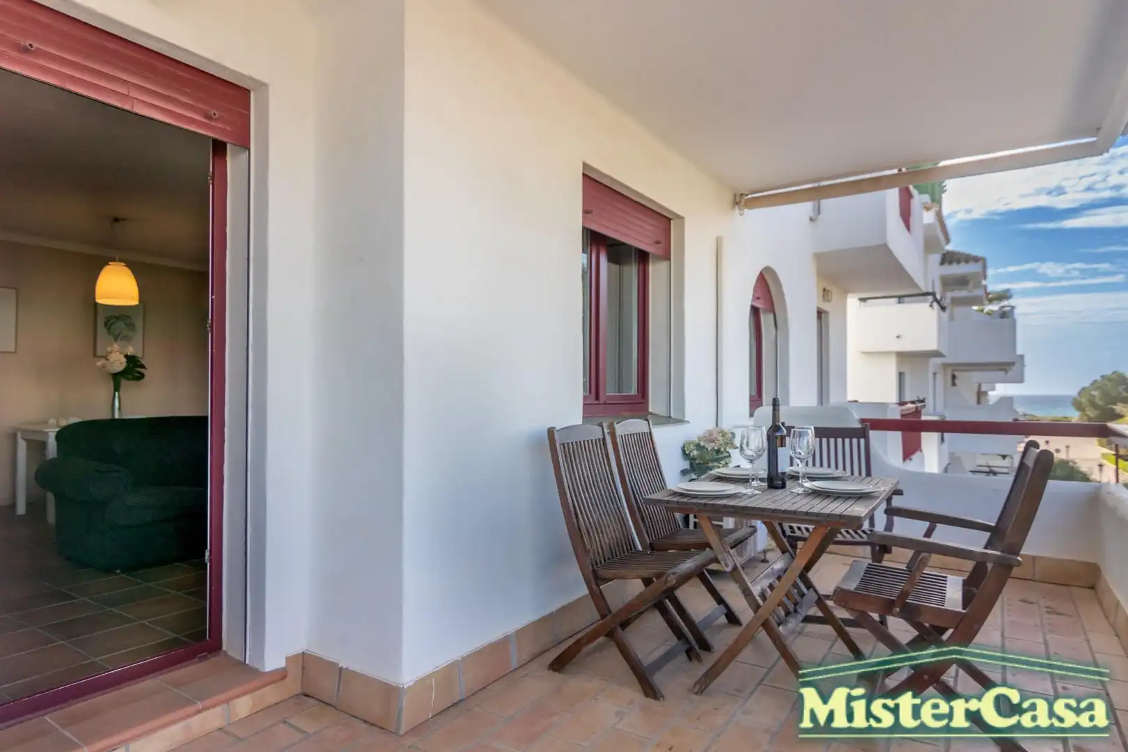 Terrace of Flat for sale in Atlanterra