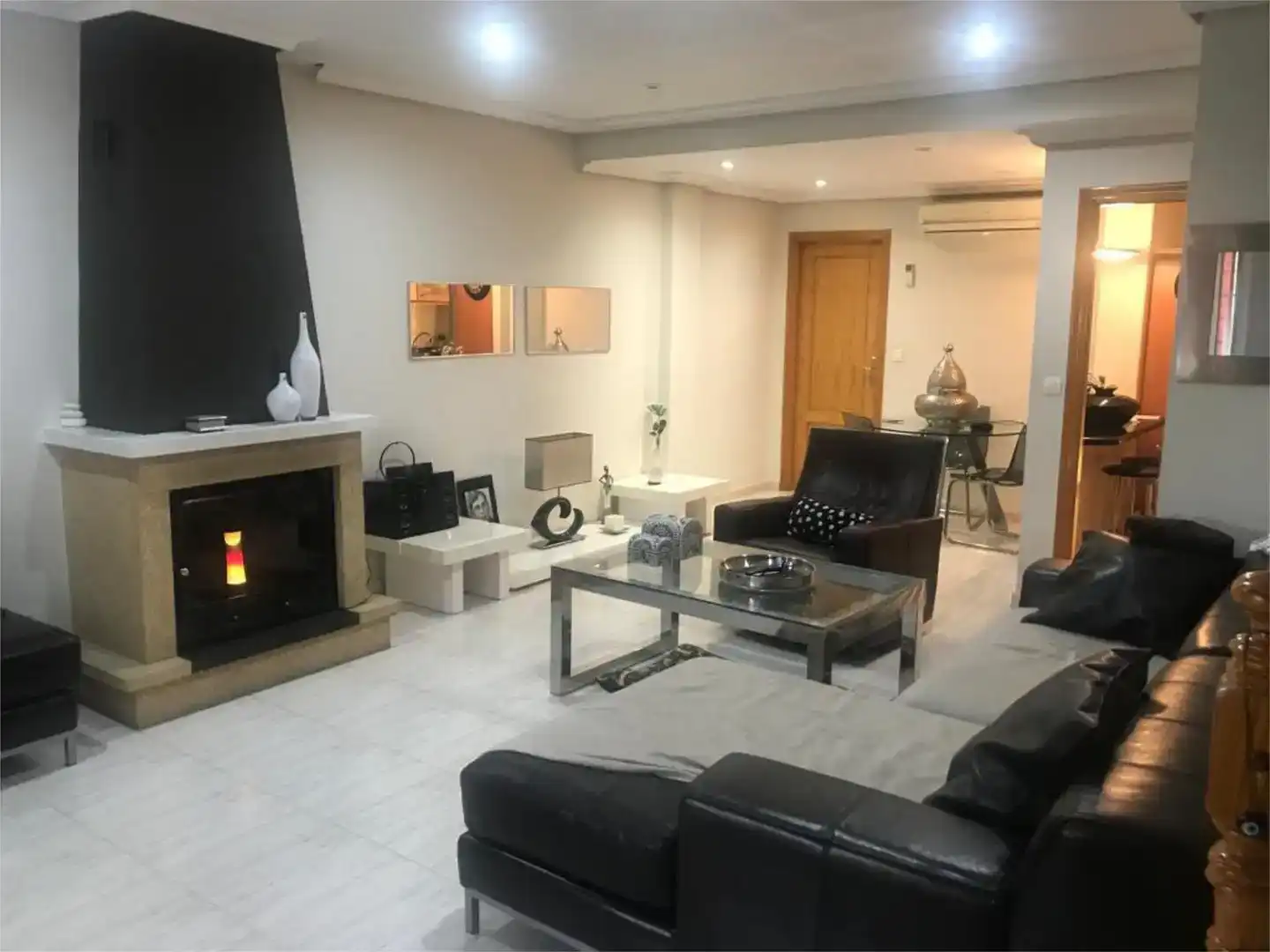 Wohnzimmer von Maisonette zur Miete in Murcia mit Klimaanlage und Möbliert