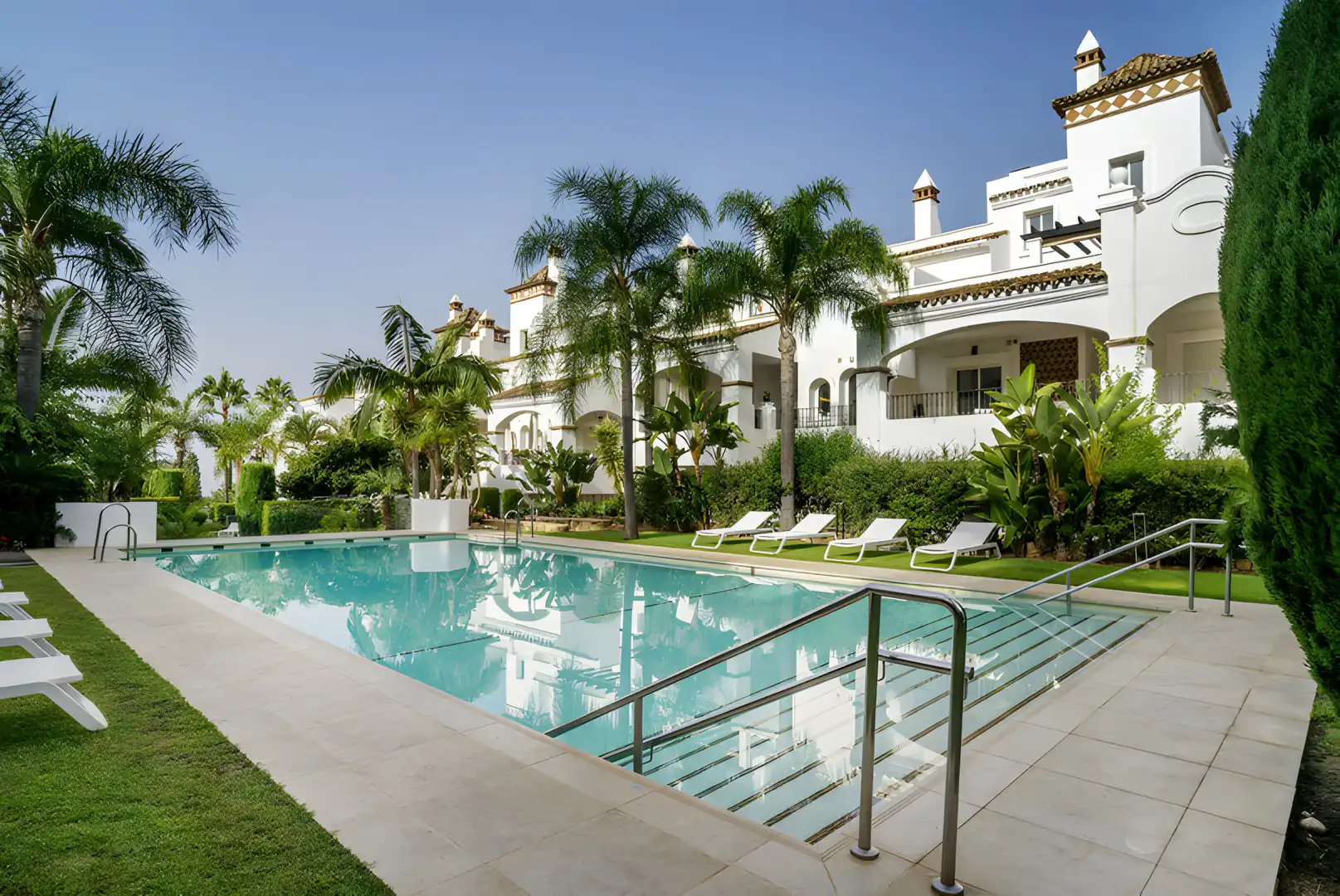 Jardín de Apartamento en venta en Marbella con Aire acondicionado, Terraza y Piscina