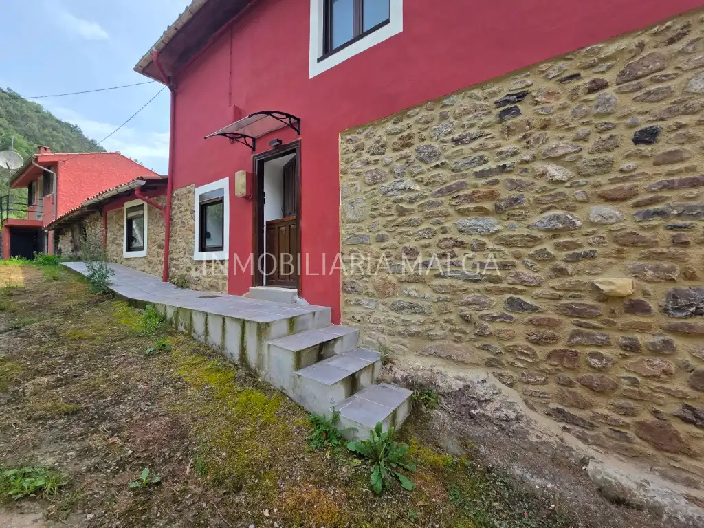 Exterior view of Houses for sale in Colunga  with Heating, Parquet flooring and Furnished
