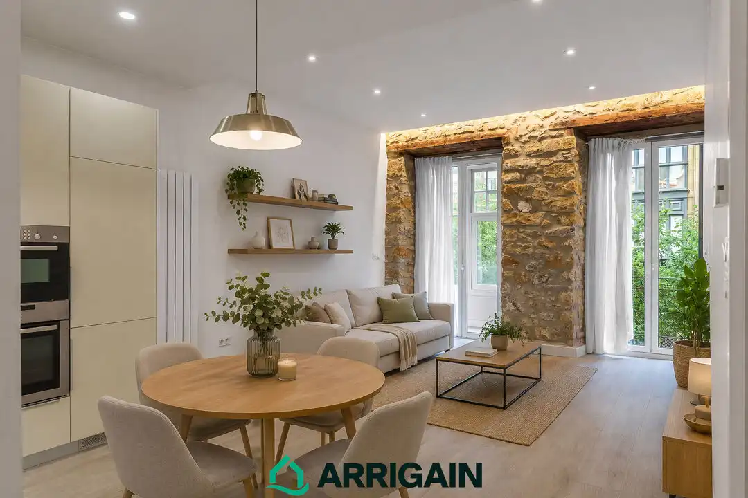 Sala de estar de Piso en venta en Donostia - San Sebastián  con Calefacción, Terraza y Trastero