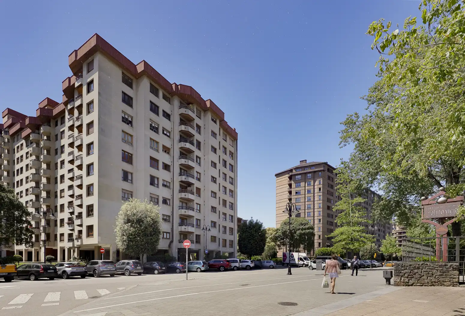 Außenansicht von Dachboden zum Verkauf in Gijón  mit Heizung, Privatgarten und Parkett