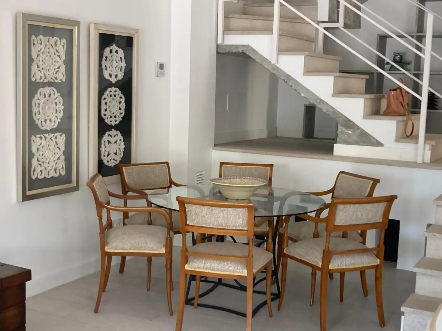 Comedor de Casa adosada en venta en  Palma de Mallorca con Calefacción, Parquet y Terraza