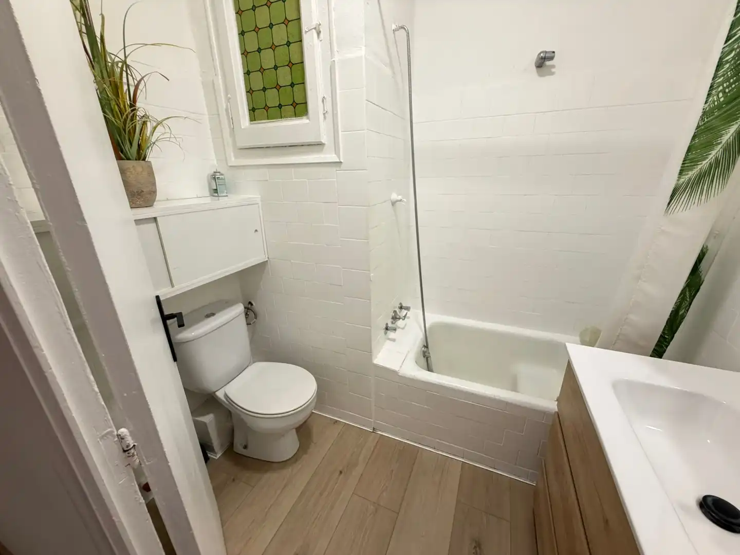 Baño de Piso de alquiler en Lleida con Aire acondicionado, Calefacción y Parquet