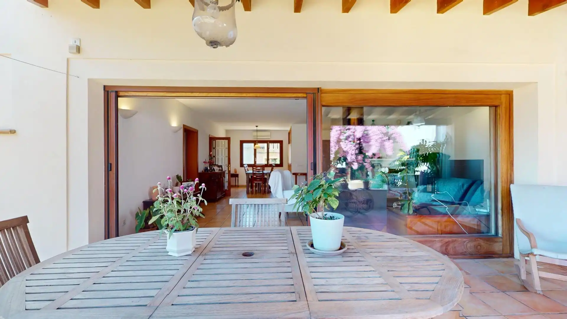 Terrassa de Casa o xalet en venda en  Palma de Mallorca amb Aire condicionat, Jardí privat i Terrassa