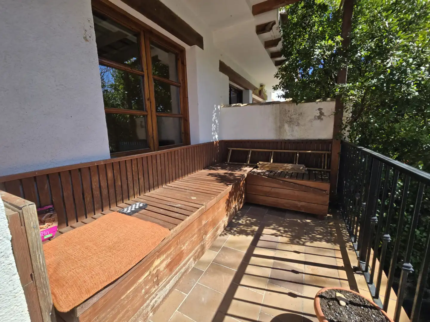 Terraza de Casa adosada en venta en Olmeda de las Fuentes con Calefacción