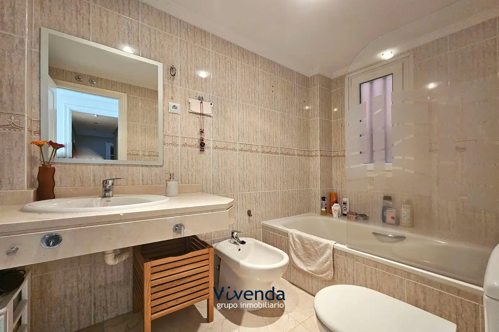 Baño de Piso en venta en Humanes de Madrid con Calefacción, Jardín privado y Terraza