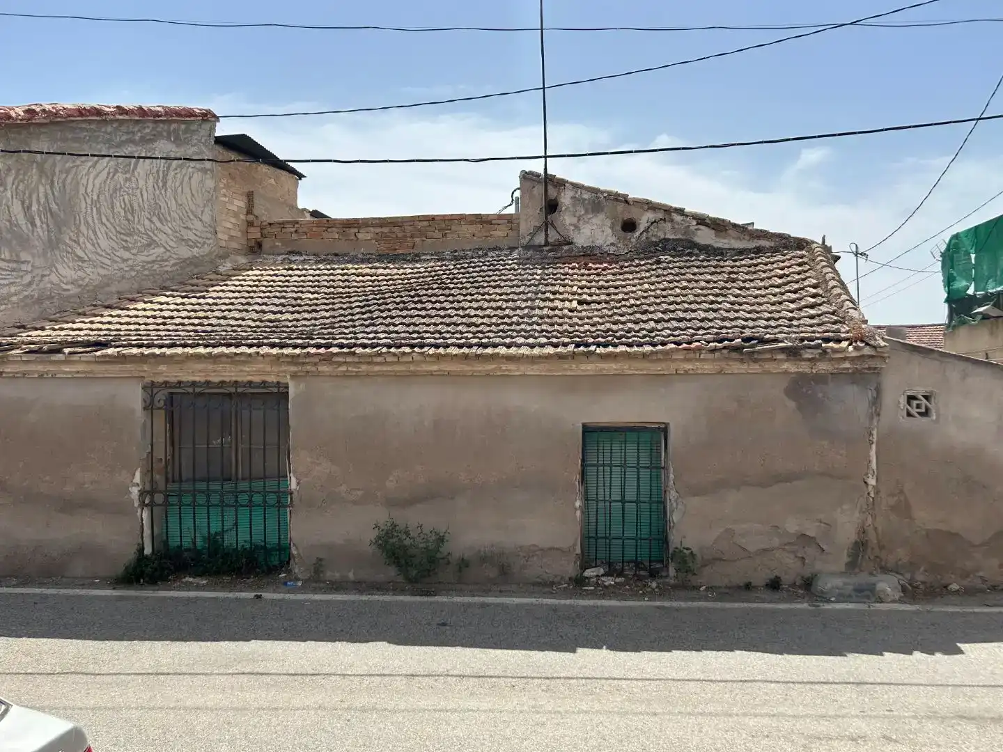 Vista exterior de Casa adosada en venda en Murcia