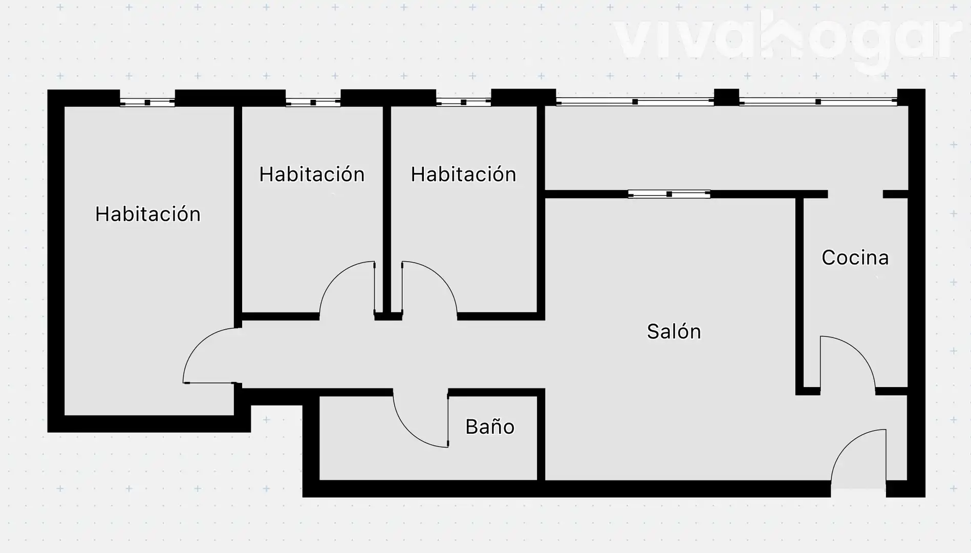 Flat for sale in Madrid  with Air Conditioner and Heating