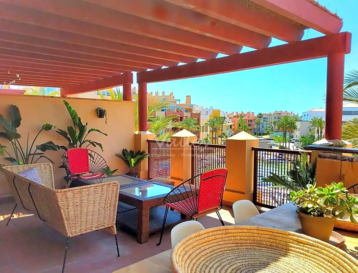 Duplex avec piscine à louer à Puerto de Sotogrande - La Marina