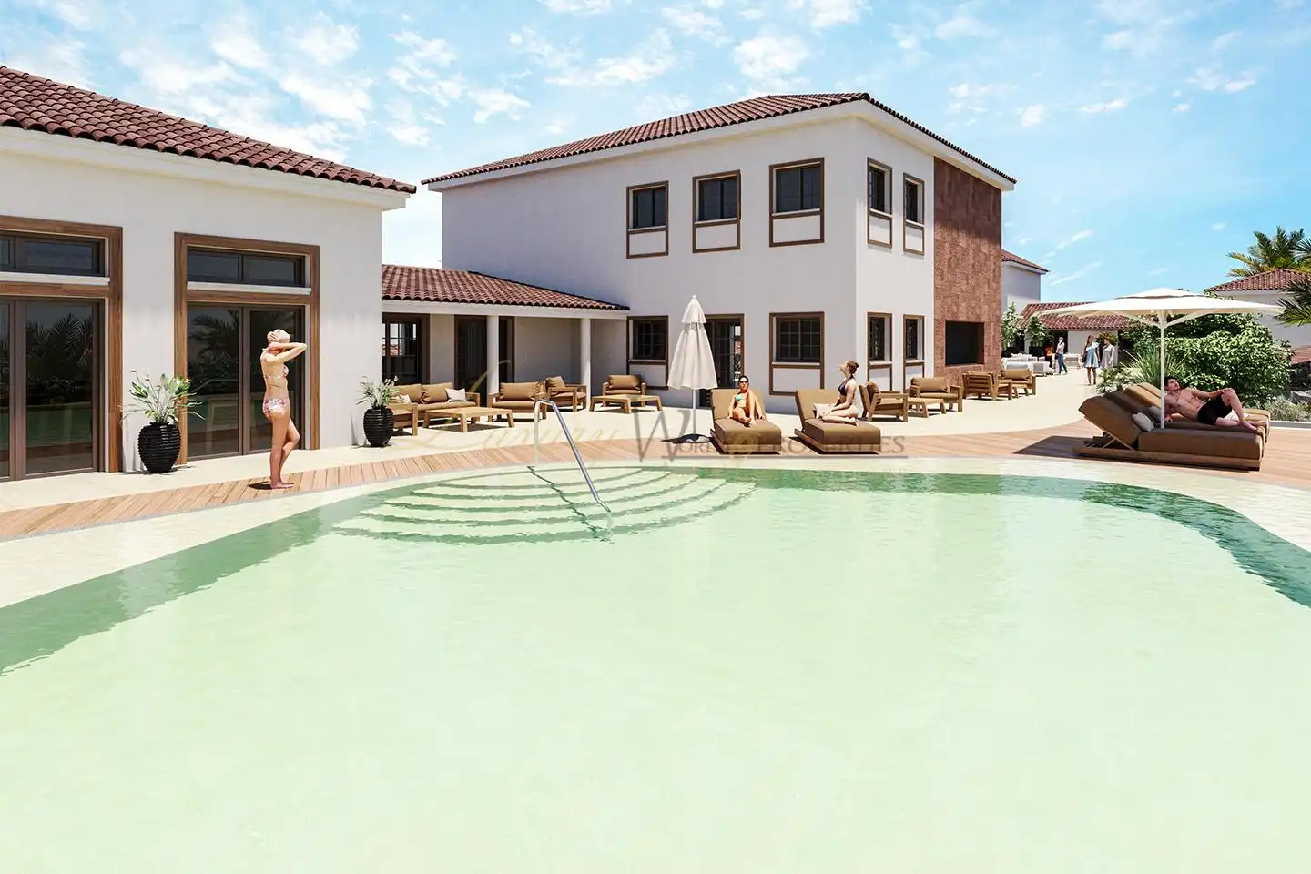 Piscina de Casa o xalet en venda en Alajeró