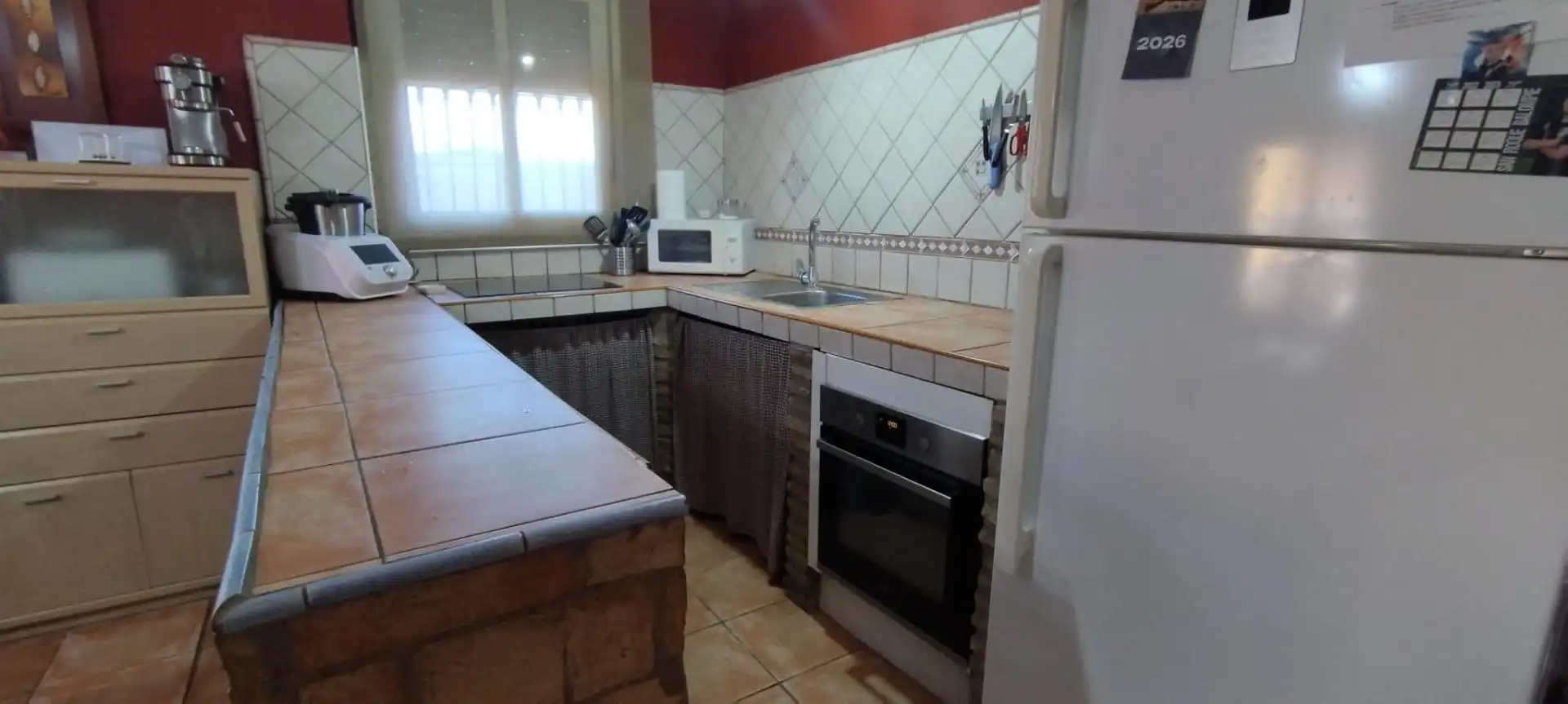 Kitchen of Houses for sale in Carmona  with Air Conditioner, Heating and Swimming Pool