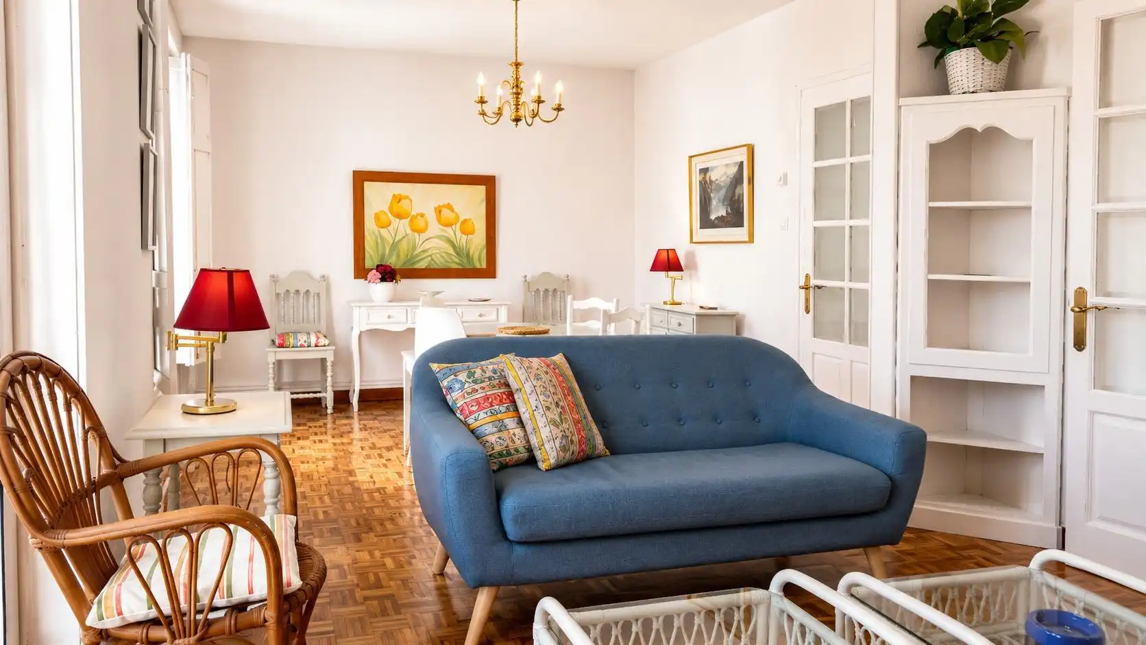 Sala de estar de Piso en venta en Comillas (Cantabria) con Calefacción
