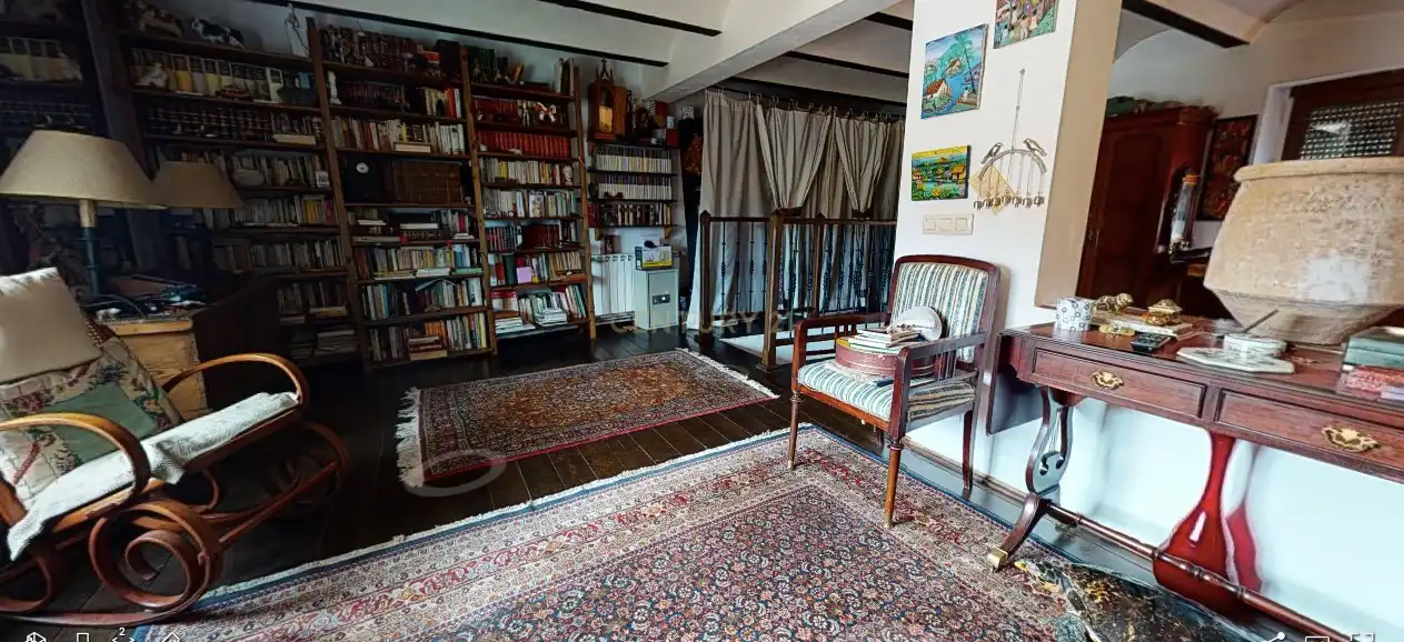 Living room of Houses for sale in Piedrabuena  with Air Conditioner, Private garden and Storage room