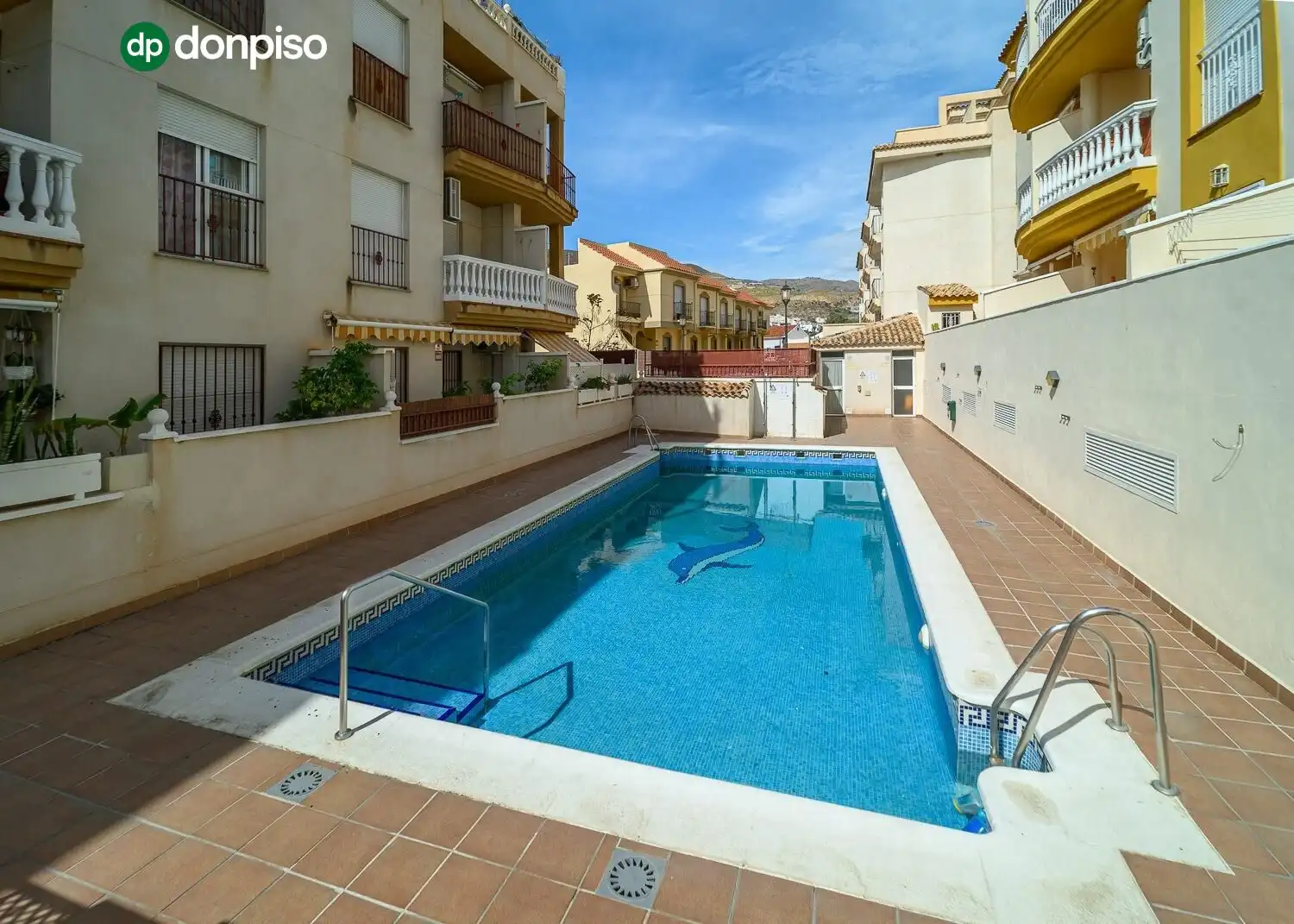 Swimming pool of Flat for sale in Castell de Ferro