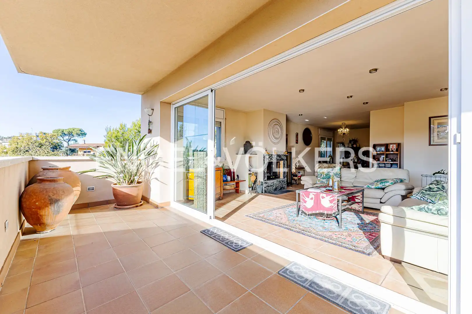Terrace of Houses for sale in Sant Cugat del Vallès  with Heating, Private garden and Storage room