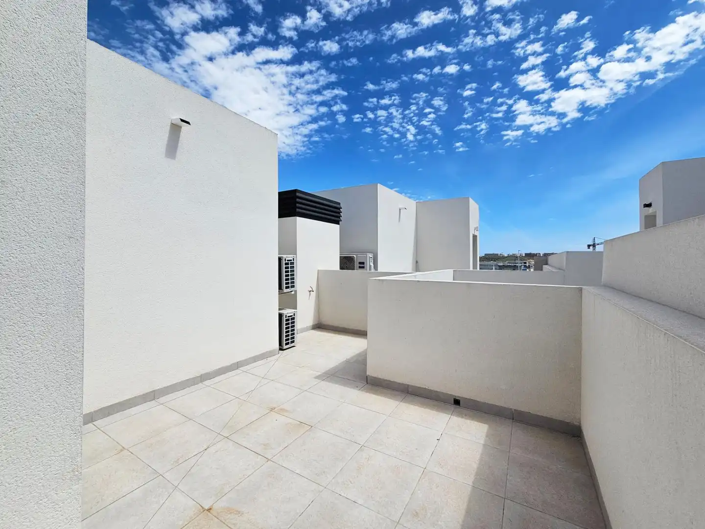 Terrace of Houses for rent in Santa Pola  with Air Conditioner, Heating and Private garden