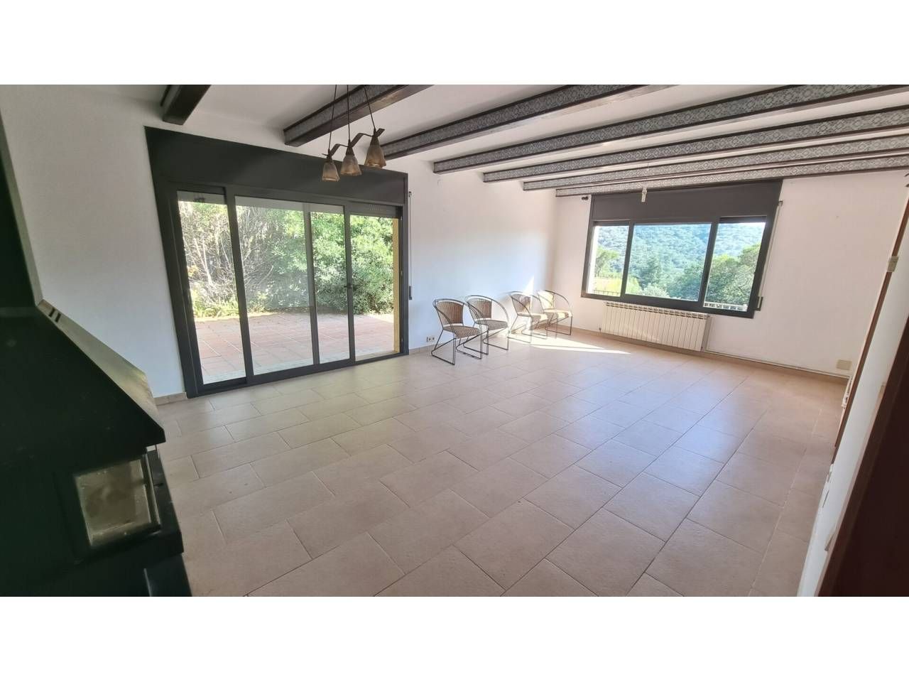 Living room of House or chalet for sale in Vallromanes  with Heating, Private garden and Terrace
